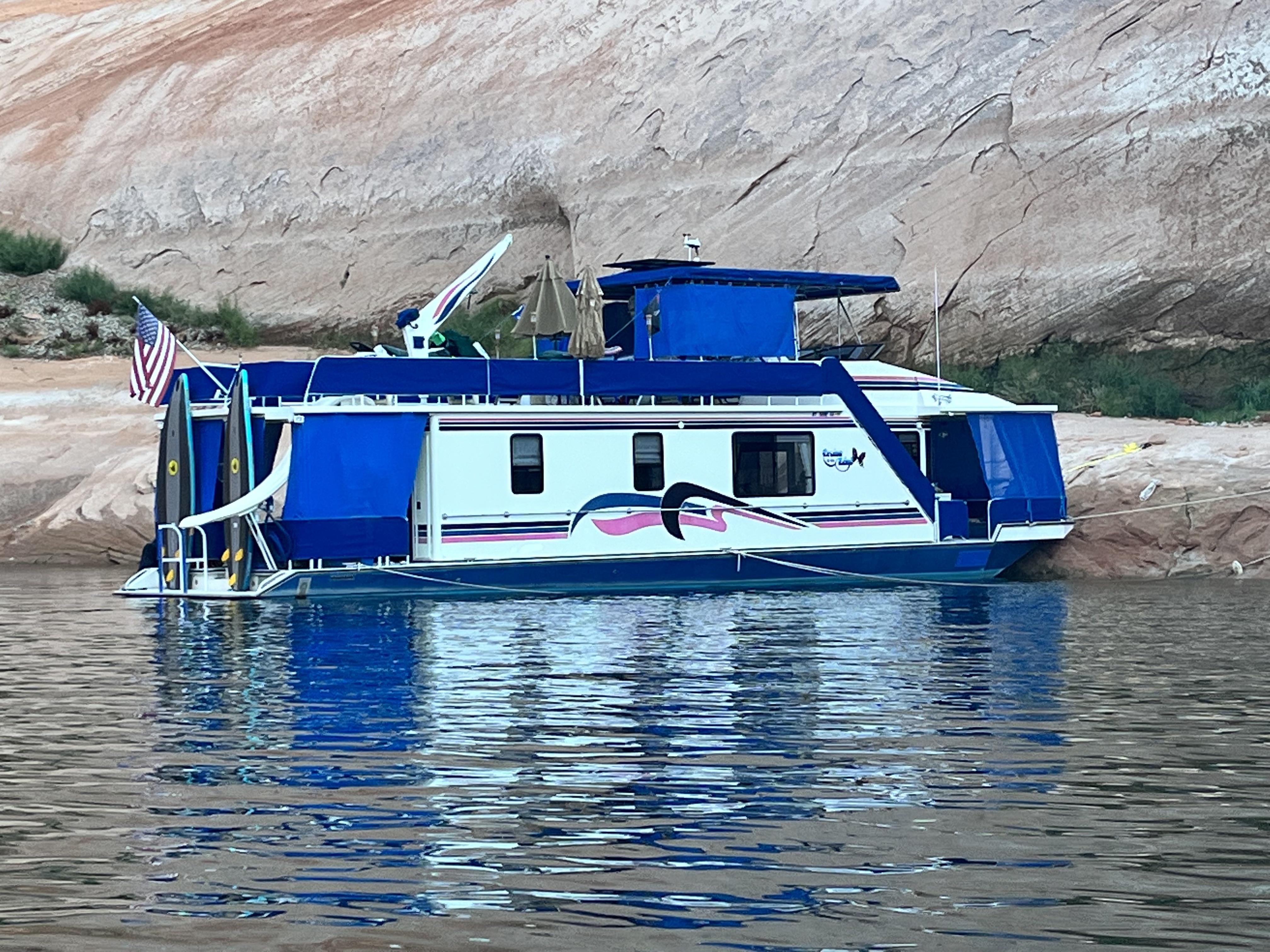 Used Boats For Sale in Arizona by owner | 1997 60 foot Stardust houseboat